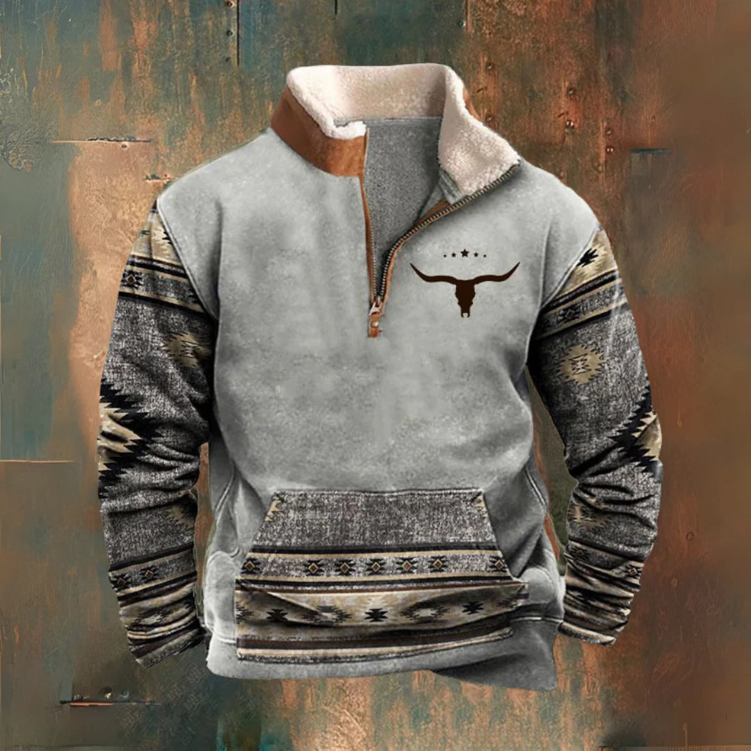 Sudadera de Media Cremallera para Otoño-Invierno