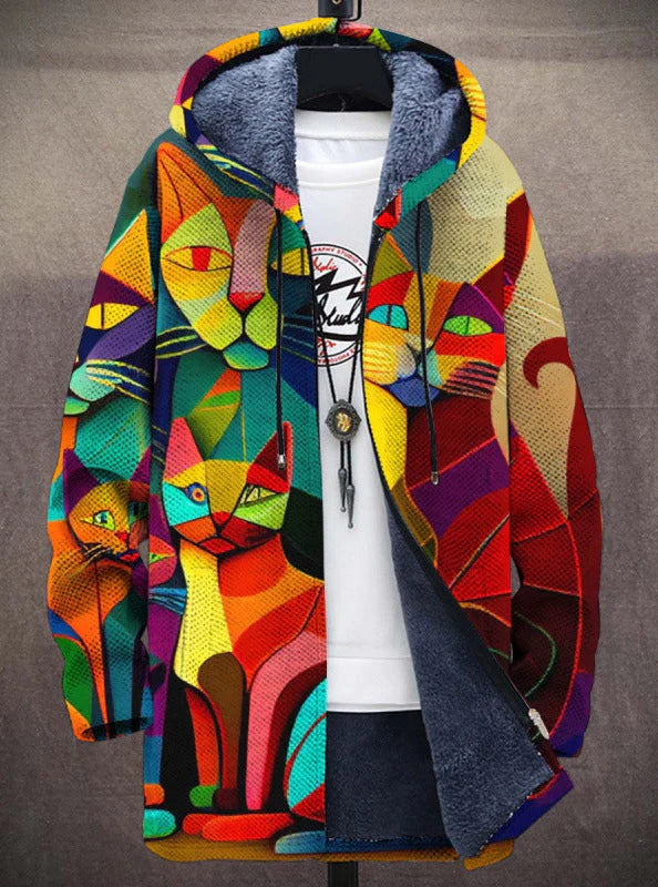 Elandra | Cárdigan de lujo inspirado en el arte